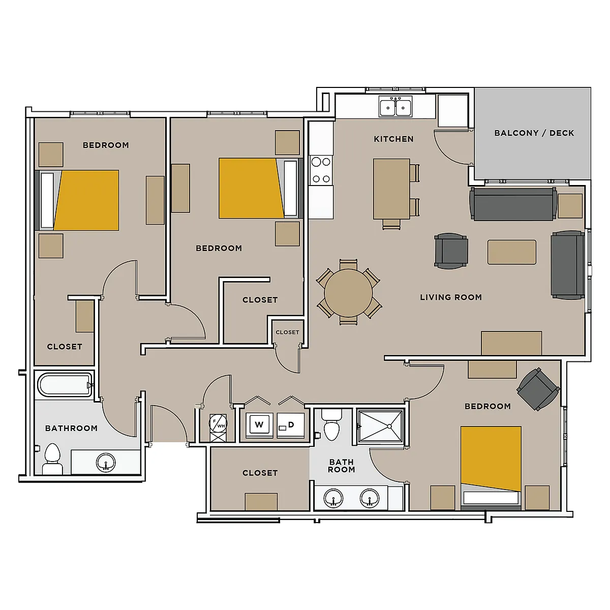 Floor plan C1