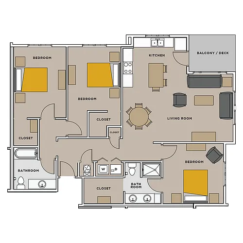 Floor plan C1