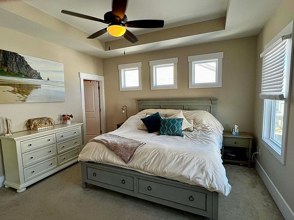 Main bedroom with king bed. Lots of room!