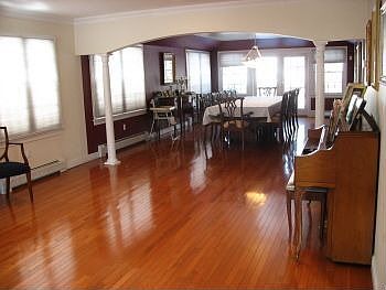 huge living room dining room