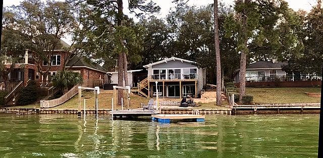 Back yard from the North