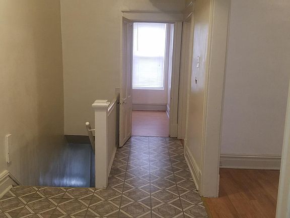 Hallway off living room and 2bedrooms