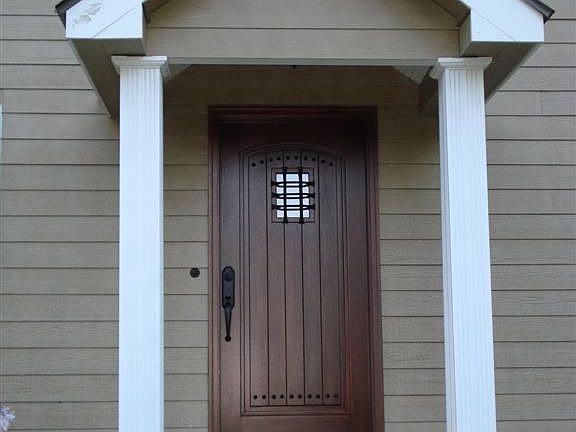 Solid Mahogany Door