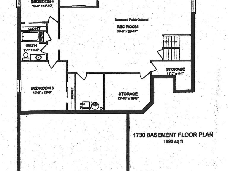 Lower Level by Builder