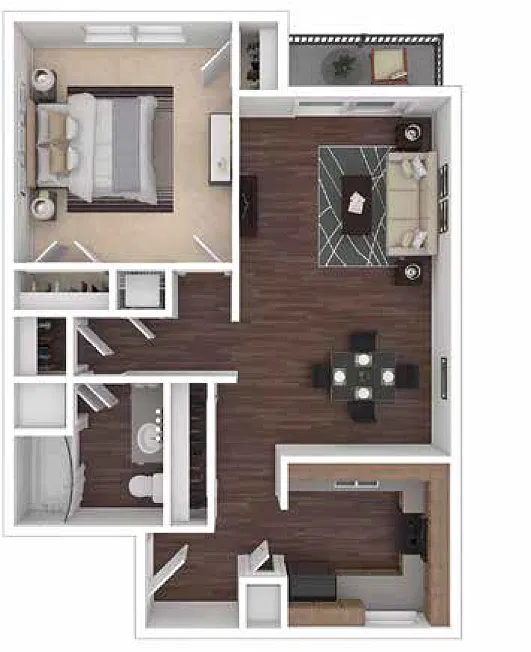Floor plan Sand Dollar