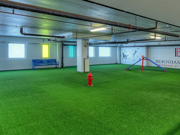We are a very pet-friendly property. Our spacious indoor dog park is a popular amenity for pet parents, especially during Chicago's cold and blustery winter days.