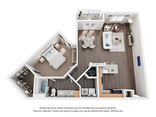 Floor plan Dahlia
