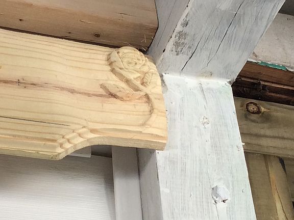 Custom Carpentry accents