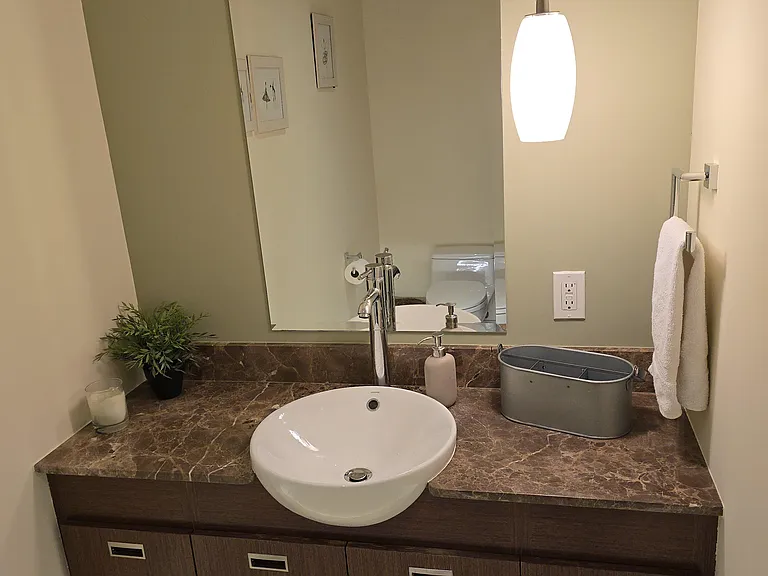 Half bathroom