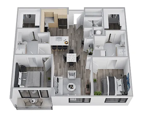 Floor plan M