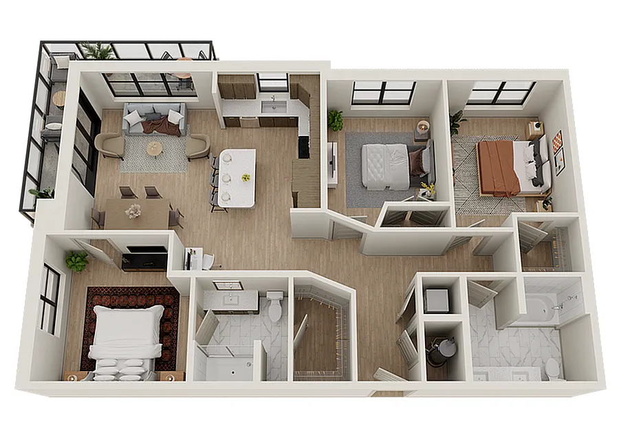 Floor plan C1