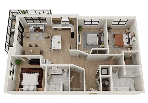 Floor plan C1