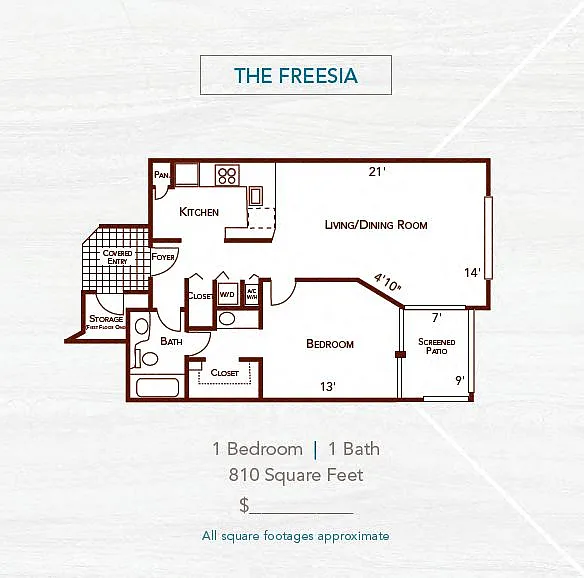 Floor plan The Freesia Upgrade