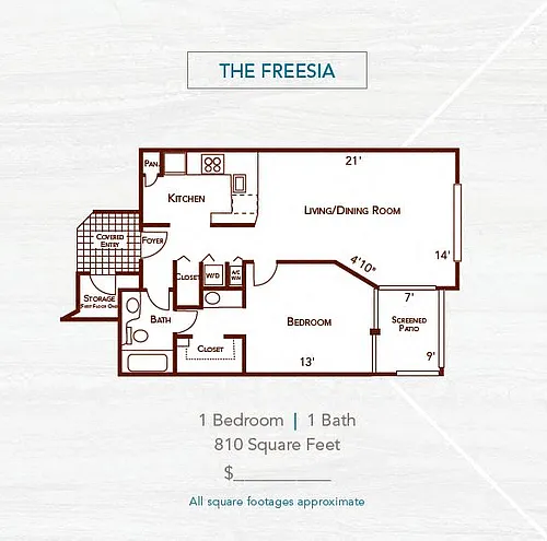 Floor plan The Freesia Upgrade
