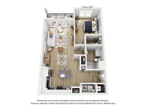 Floor plan The Harbour