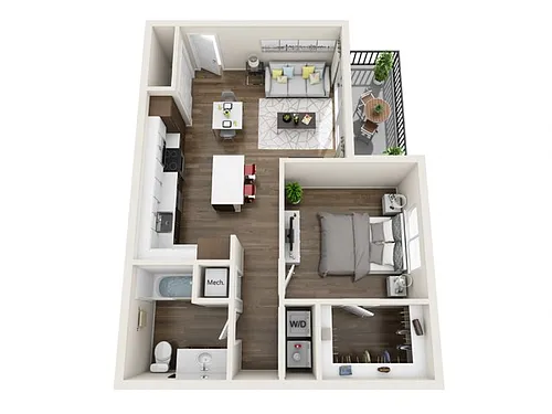 Floor plan 1C