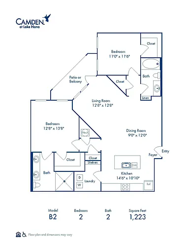 Floor plan B2