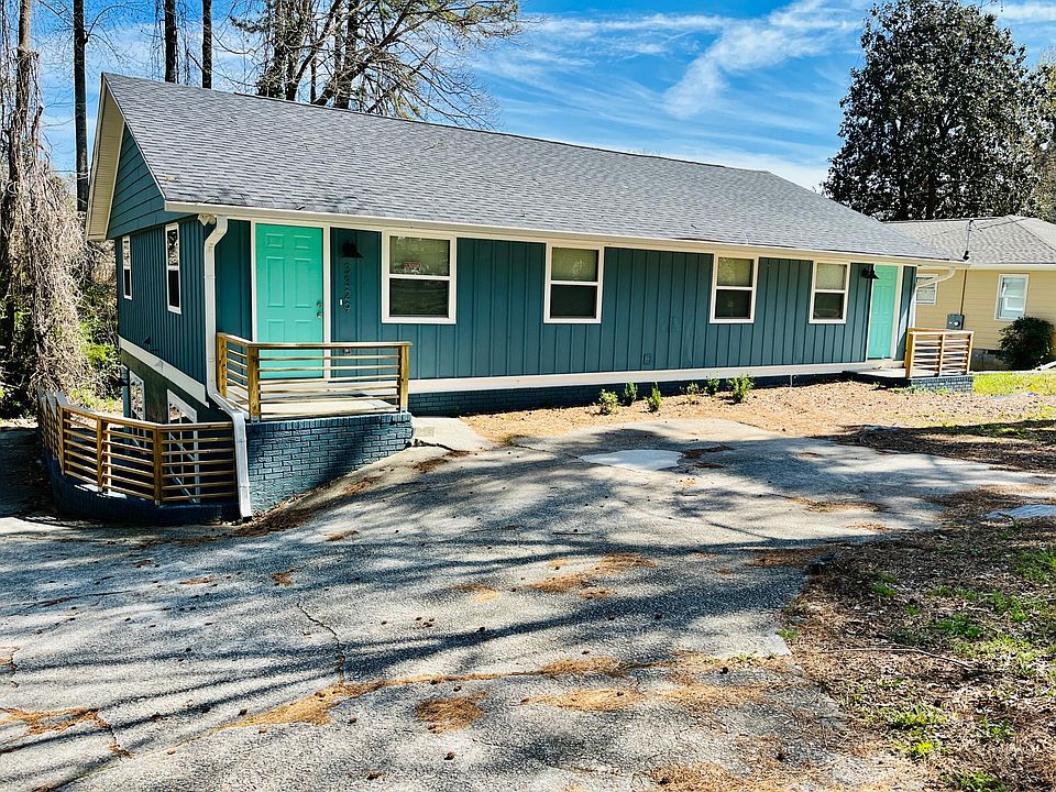 Main entrance is door on left