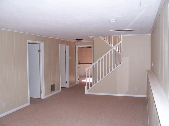 Family Room looking to storage room and laundry
