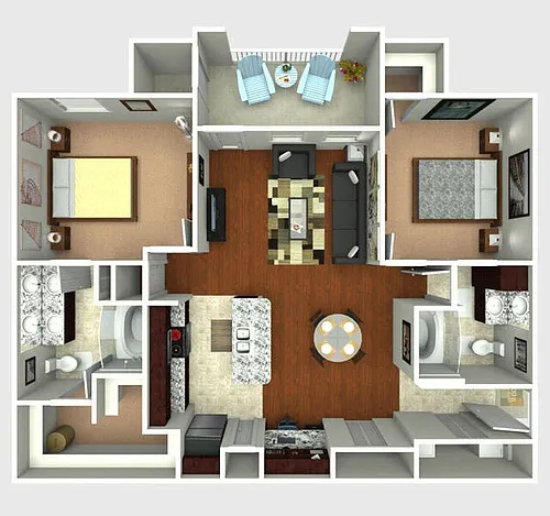 Floor plan B7