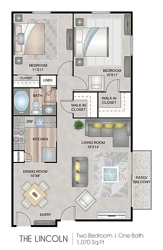 Floor plan The Lincoln