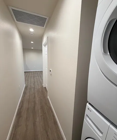 HALLWAY looking towards Living room / Kitchen area