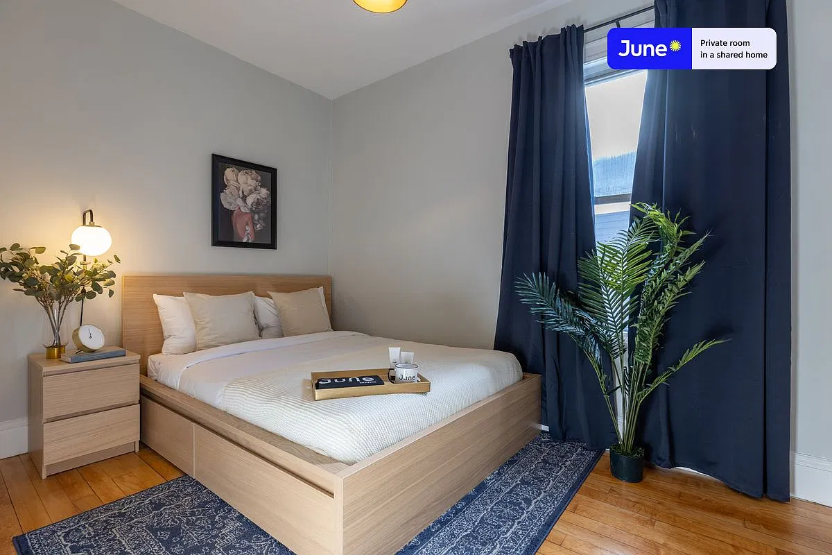 Queen bedroom in 4 bed/2 bath home in Savin Hill #330 C — Photo 1