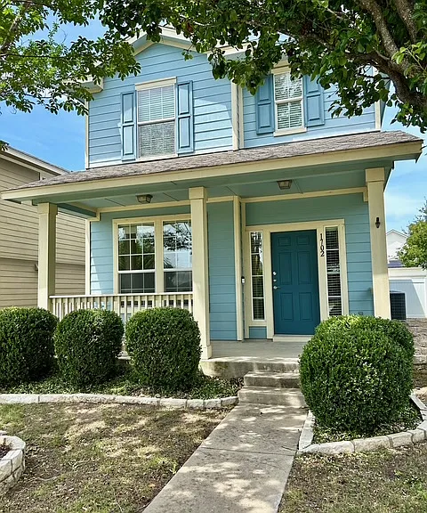 Front yard in pocket park