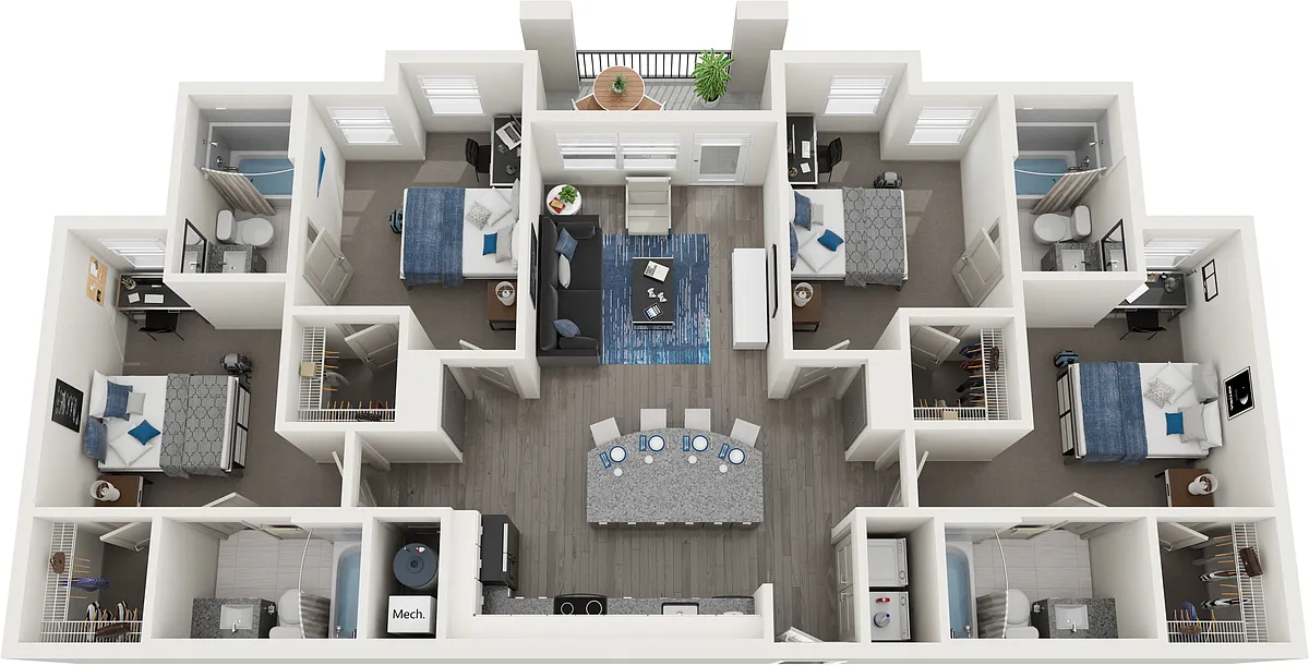 Floor plan Matador