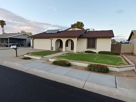 Street view of front of house