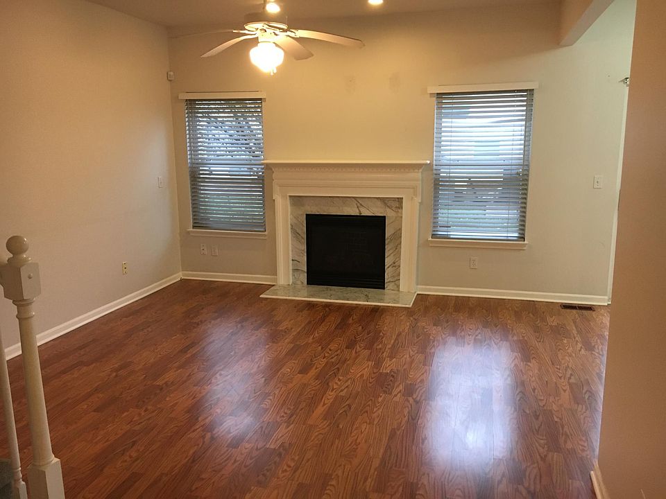 Fire place in living room