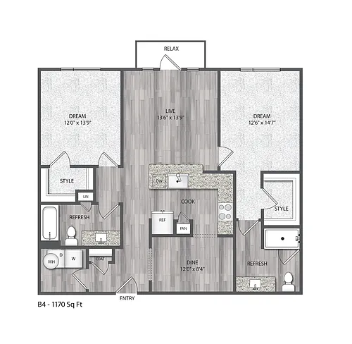 Floor plan B41