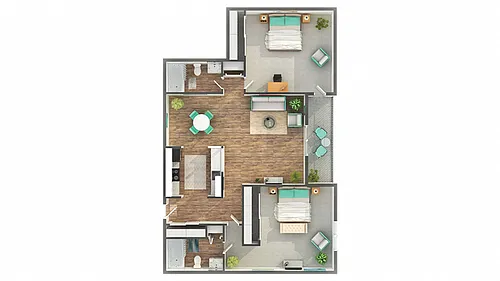 Floor plan Ten 30 Split