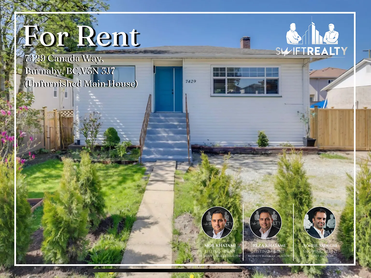 Bright 2 Bed 1 Bath Main House with Huge Fenced Yard in Burnaby! — Photo 1