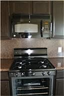 Stainless steel stove and microwave!