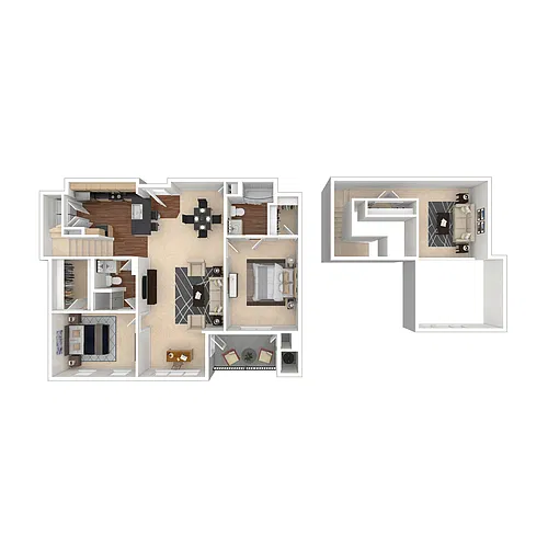 Floor plan CS-2-LOFT-B