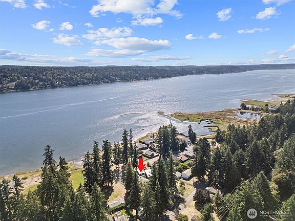 Literally right across the street from the Hood Canal with no worries of King Tides just peaceful living>