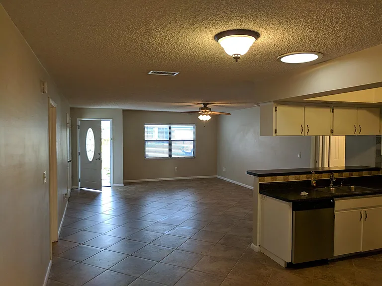 Main living area looking in from back