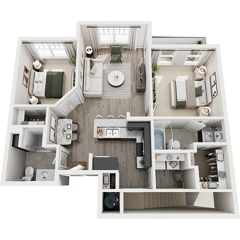 Floor plan Valentino 2