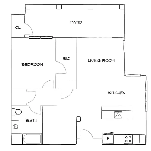 Floor plan Design 1F