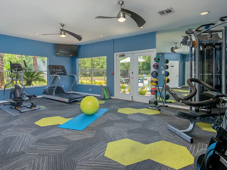 Achieve your fitness goals in our state-of-the-art fitness center.