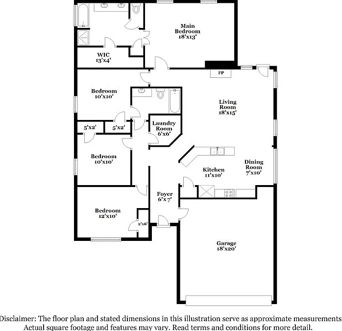 3 bed, 2.0 bath, 1626 sqft, $2,175 — Photo 2