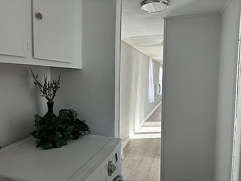 Hallway to front of home