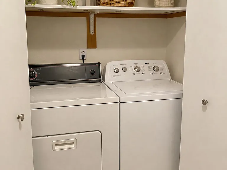 in-unit washer & dryer included.