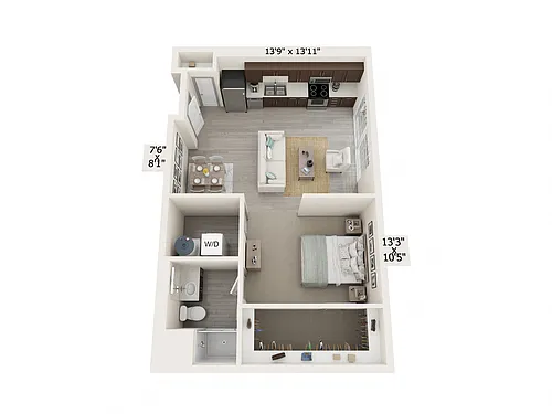 Floor plan Bebop