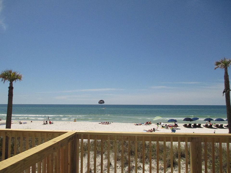 View of gulf from units