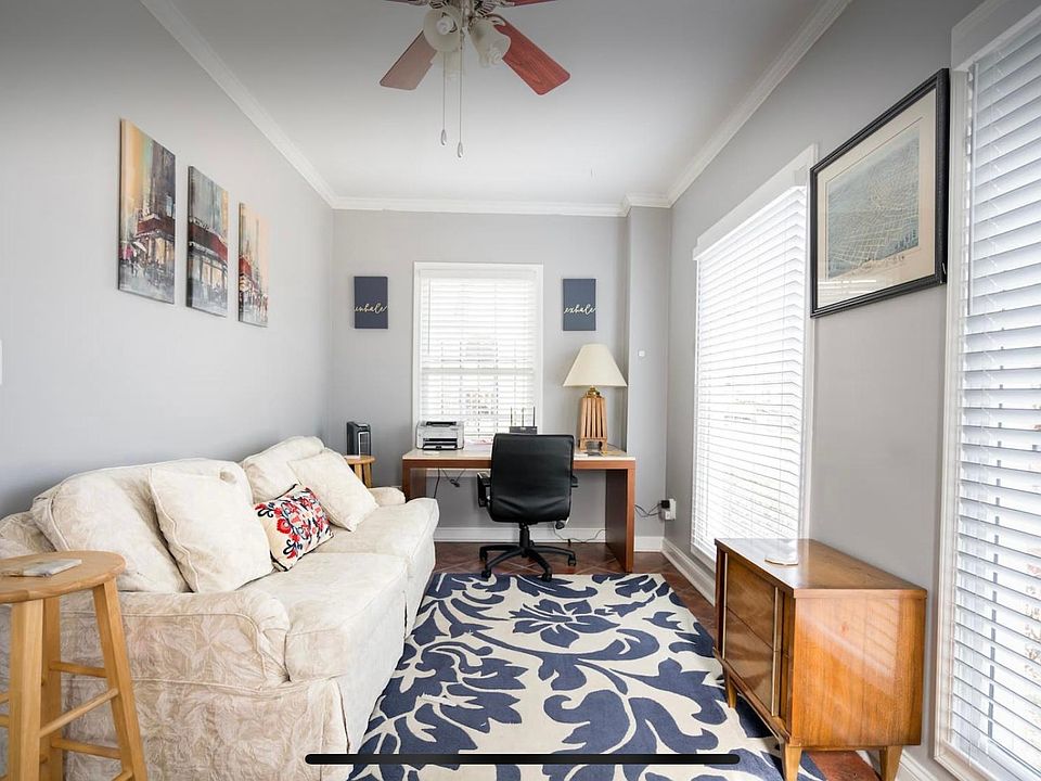 Enclosed front porch or office