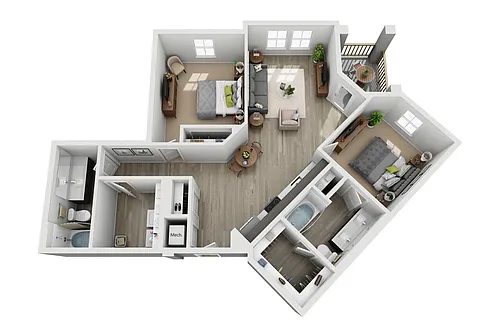 Floor plan B3
