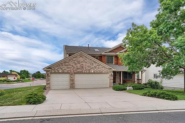Large corner lot - formal model home for Classic Homes - The Telluride floor pan