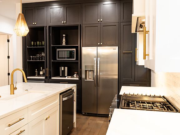 New stainless steel appliances